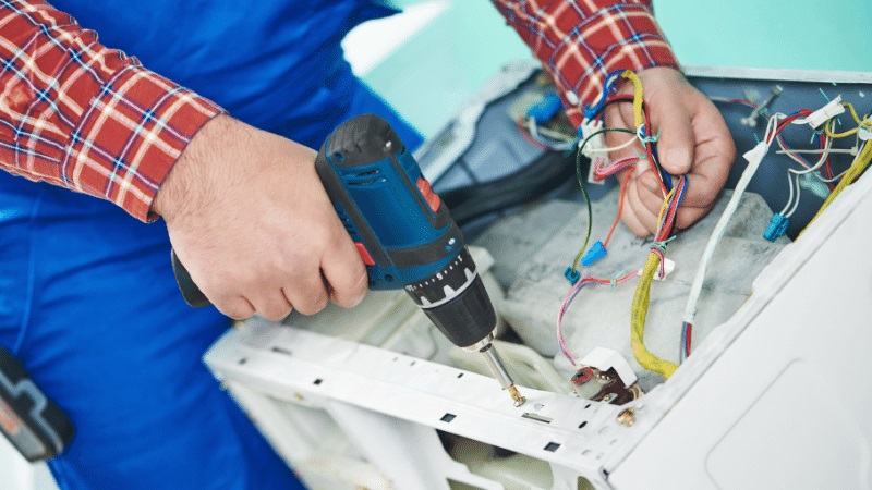 Sapanca Hoover Hoover çamaşır makinesi kart tamiri – Su almama arızası orijinal parça ile giderildi. - Teknik servis örneği